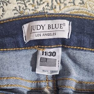 Judy Blue Dark and Light Blue Jeans